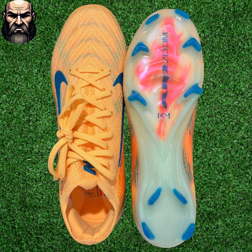 Nike Zoom Vapor 16 Elite KM FG Melon Tint Soccer Cleats FQ8683-801 Men's Size 6 - Picture 5 of 6
